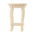 thumbnail image 2 of 1:12 Maison de Poupée Miniature Bonsaï Tabouret en Bois Inachevé Parfait Détaillée Chaise de Poupée Tabouret, 2 of 8
