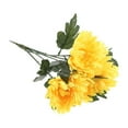 thumbnail image 5 of Long-Lasting Fake Chrysanthemum, Ongmies Long Lasting Chrysanthemum for Home Reusable Artificial Flowers for Cemetery Decor, 1 Artificial Chrysanthemum Bouquet, 5 of 9