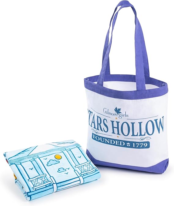 Gilmore Girls Small Town Charm Beach Towel & Tote Bag Set