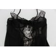 thumbnail image 5 of Dolce  Gabbana Black Silk Lace Babydoll Lingerie Top, 5 of 9
