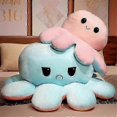 thumbnail image 3 of 2025 Reversible Octopus Plush Toy, Large Plush Octopus Cushion Pillow Toy - Approximately 80 cm (with error) --Aiyi, 3 of 5