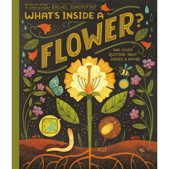 What's Inside What's Inside a Flower?: And Other Questions about Science & Nature, (Hardcover)