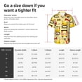 thumbnail image 6 of Lsque Funny Construction Vehicles pattern Hawaiian Shirt for Men, Unisex Summer Beach Casual Short Sleeve Button Down Shirts-X-Large, 6 of 9