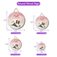 thumbnail image 5 of Every Fart is Love Note Australian Shepherd Guilty Face Happy Valentine's Round Wood Sign Aussie Dog Lover Gifts Hanging Wall Home Decor - 01016, 5 of 5