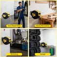 thumbnail image 6 of Yescom 3/8" x 65 ft Retractable Air Hose Reel 300 PSI Max Auto Rewind Ceiling / Wall Mount 180° Swivel Air Compressor, 6 of 8