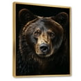 thumbnail image 2 of Designart "Majestic Bear s Self-Portrait I" Animals Floater Framed Canvas Art Print, 2 of 7