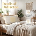 thumbnail image 2 of Unique Bargains 2 Pcs Cotton Cooling Envelope Closure Comfortable Pillowcase Yellow B, 2 of 5