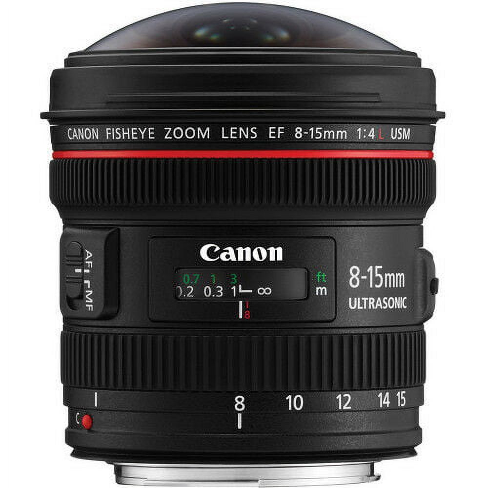 Canon EF 8-15mm f/4L Fisheye USM Ultra-Wide Zoom Lens, EOS SLR