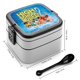 thumbnail image 2 of High School Musical Fiambrera de Doble Capa, Contenedor de Almuerzo Portátil Apilable, Almacenamiento de Alimentos Hermético a Prueba de Fugas, 1000ml, 2 of 6