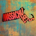 thumbnail image 2 of Art Licensing Studio 26x26 Black Ornate Wood Framed with Double Matting Museum Art Print Titled - Massachusetts, 2 of 4