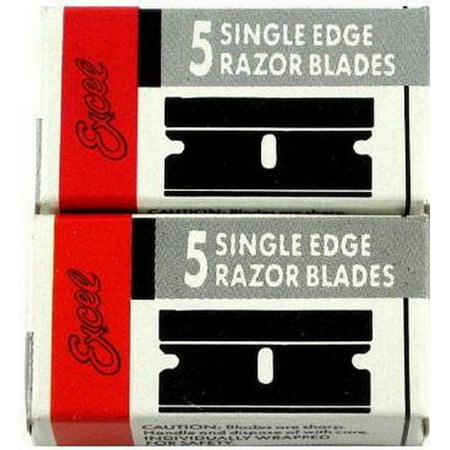 UPC: 0098171200091 | Excel Hobby Blade Corp Single Edge Utility 10 EXL20009 Knives/Blades