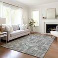 thumbnail image 6 of Addison Rugs Mayfield Washable Transitional Squares Gray Rectangle Rug, 2'6" x 3'10", 6 of 6