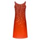 thumbnail image 5 of Camisón de poliéster para mujer, vestido de tirantes con cuello en V y botones para vacaciones de primavera y verano., 5 of 7