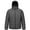 Dark Grey, variant on Men’s Lightweight Puffer Hooded Jacket Water Resistant Full Zip Insulated Warm Winter Coats