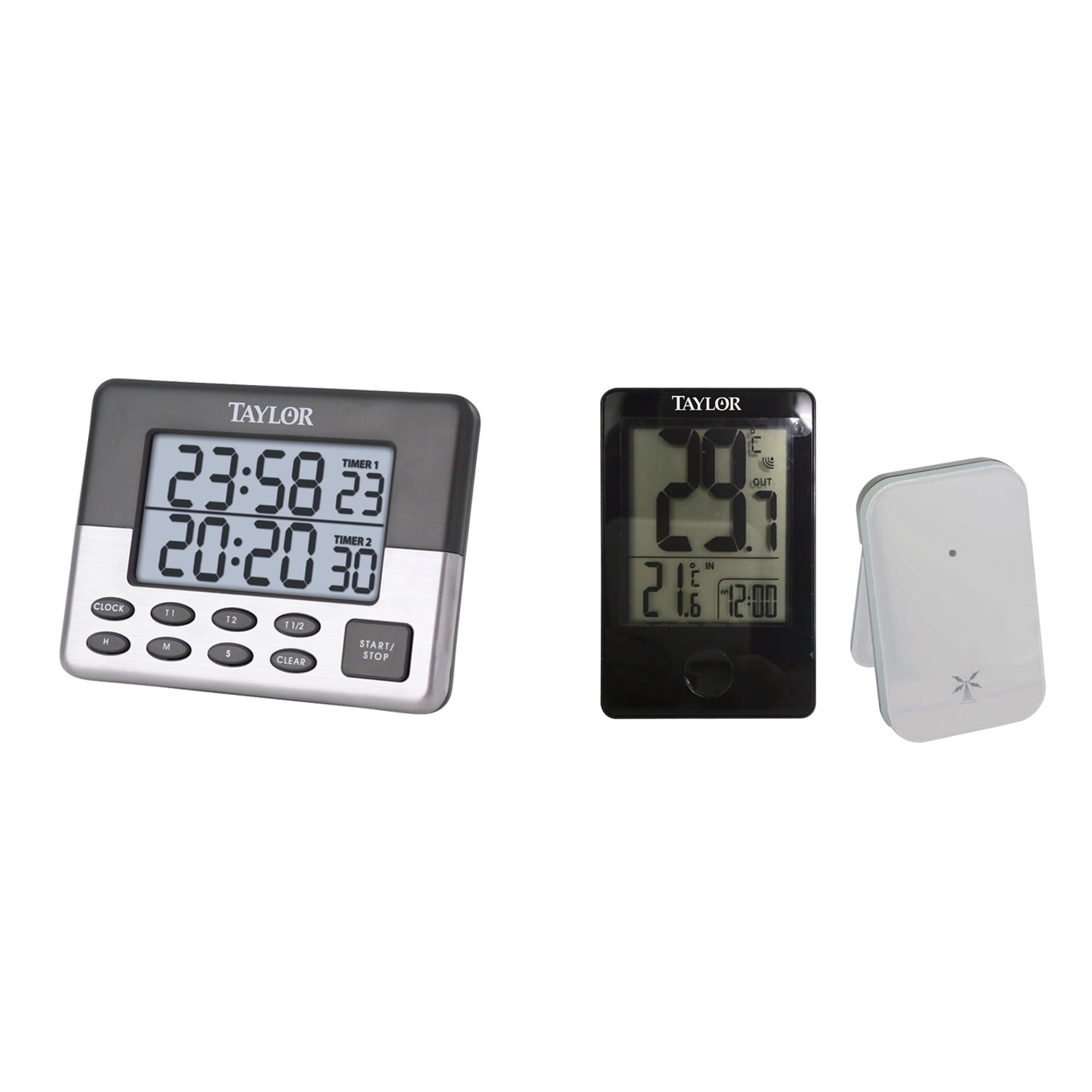 1730 Indoor/Outdoor Digital Thermometer with Remote Sensor by TAYLOR 