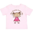 thumbnail image 3 of Inktastic My Nonna Loves Me Girls Toddler T-Shirt, 3 of 5