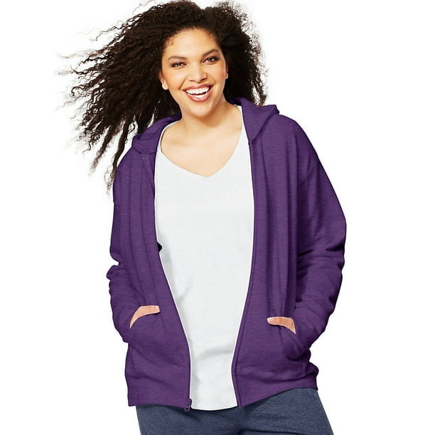Just My Size - Just My Size ComfortSoft® EcoSmart® Fleece Full-Zip Women's Hoodie - OJ105