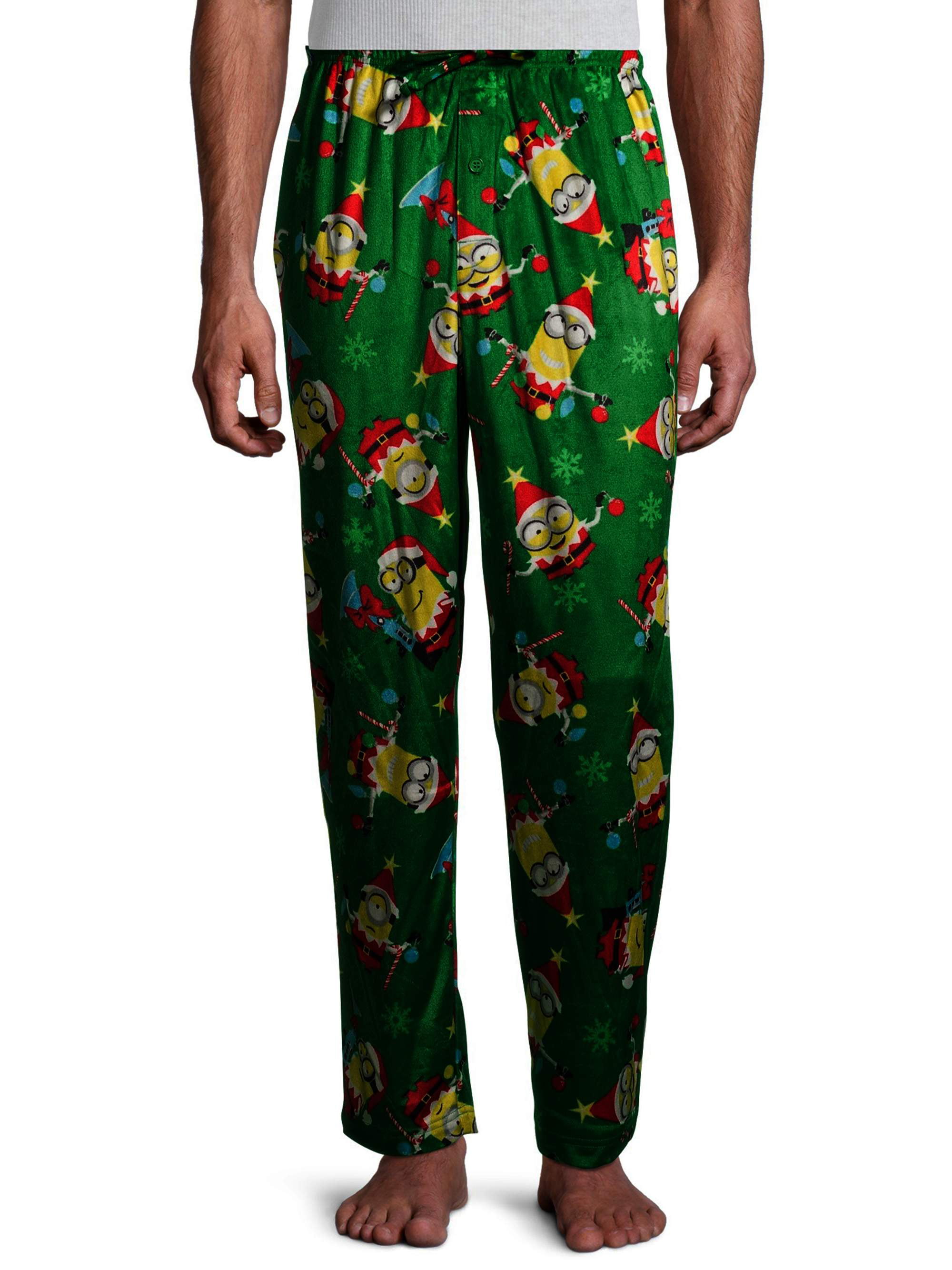 Minions Men's Christmas Pajama Pants - Walmart.com
