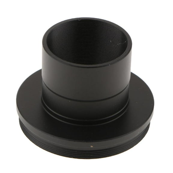 '' to T2/ inch Eyepiece Insertion to Thread Mount Adapter for (Black)