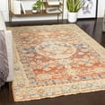 thumbnail image 5 of Hauteloom Brookeland Wool Living Room, Bedroom Area Rug - Traditional - Beige, Brick Red, Navy - 2' x 3', 5 of 10