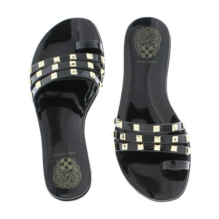 vince camuto leather flat sandals