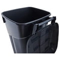 thumbnail image 4 of United Solutions 32 Gallon Wheeled Garbage Can, Black, 4 of 4