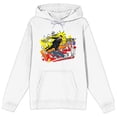 thumbnail image 3 of Tom and Jerry Terrance Men's White Hoodie - M, 3 of 6