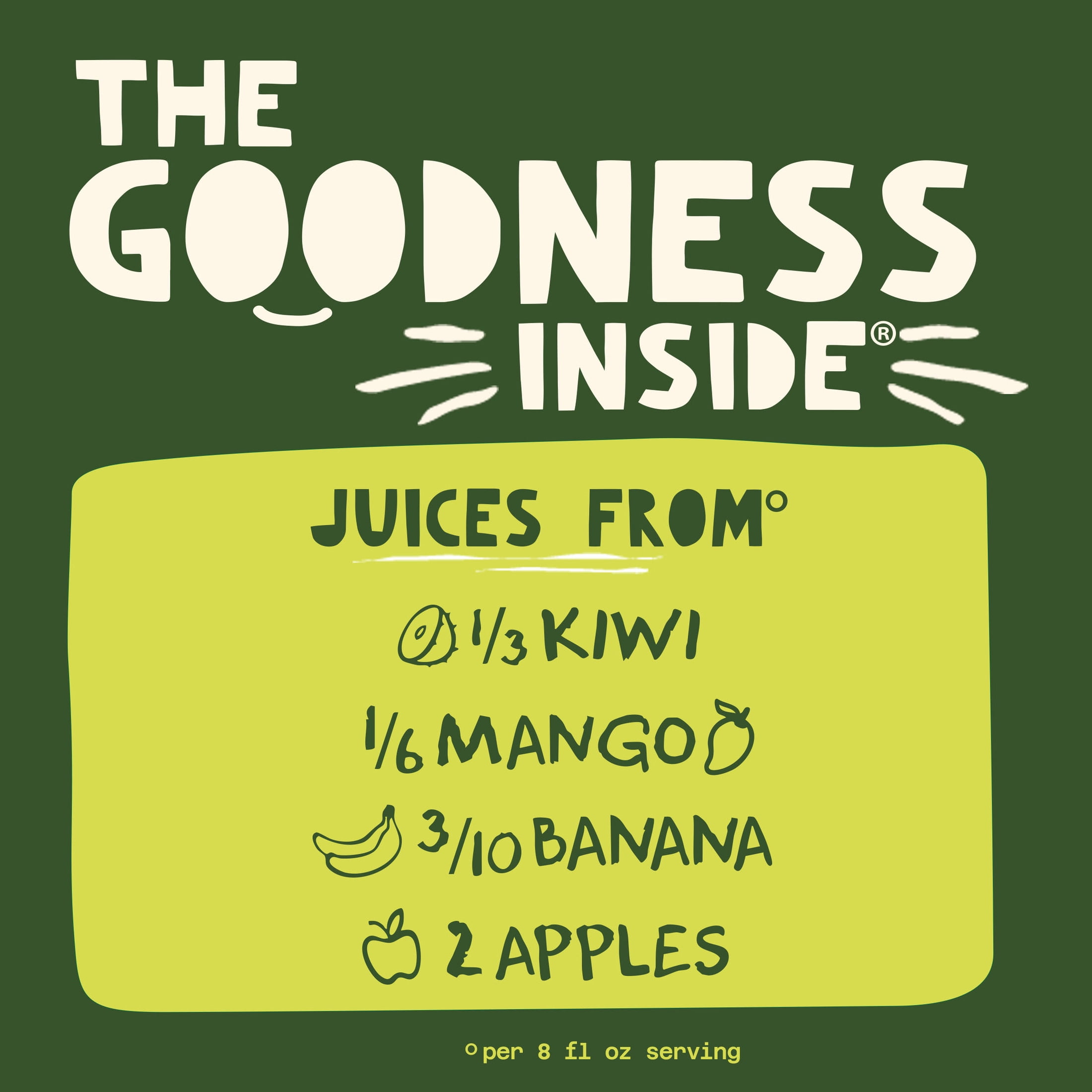(3 pack) Naked Juice Green Machine Flavored 100% Juice Smoothie Blend, 64 fl oz