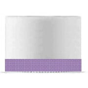 Purple and White Spiral Edible Cake Decoration Ribbon -6 Slim Strips