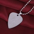 thumbnail image 3 of Collar De Púa De Guitarra, Collar De Púa De Bajo De Guitarra De Metal, Colgante De Guitarra, Joyería Musical, Púas De Guitarra Personalizadas, Adecuadas Para Hombres Y Mujeres, 3 of 7