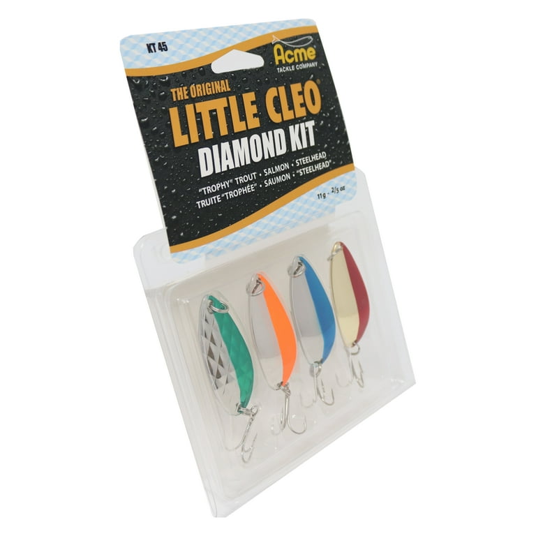 Little Cleo Plastic Trout Lure, 3/4-oz