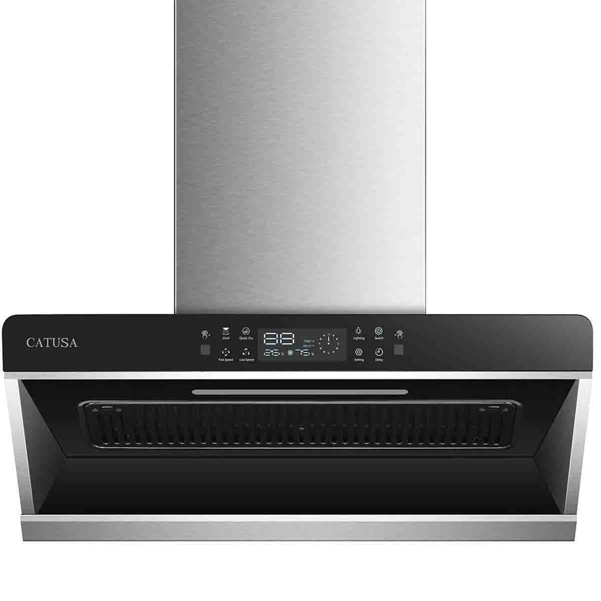 36" Wall Mount Stainless Steel Push Panel Kitchen Range Hood for sale online
