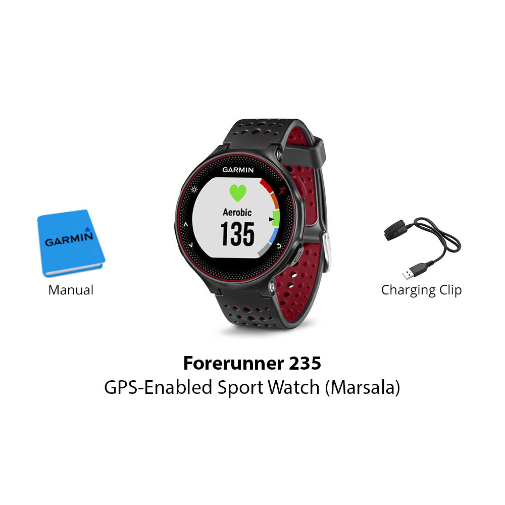 garmin forerunner 235 whr marsala