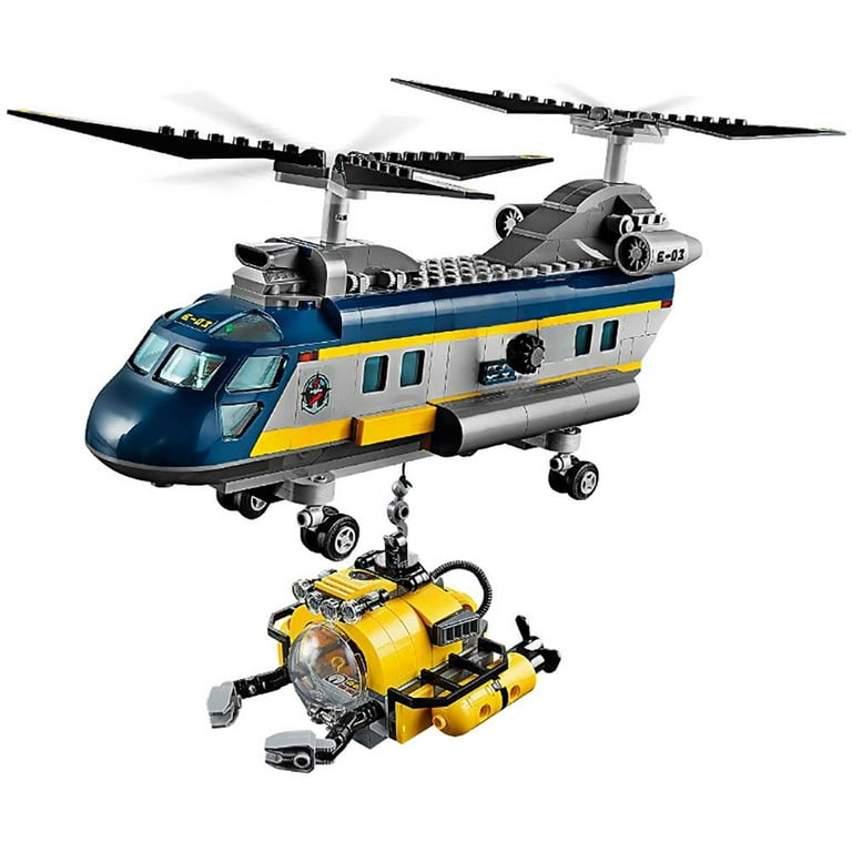 LEGO City Deep Sea Explorers Deep Sea Helicopter, 60093 - Walmart.com