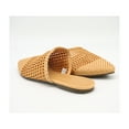 thumbnail image 2 of American Eagle Womens Multi Tone Woven Slide Flats, Beige, 10 2A(N) US, 2 of 2