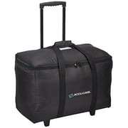 Arriba Padded Multi Purpose Case Acr-16 Bottom Stackable Rolling Case Dims 16X10X14 Inches