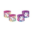 thumbnail image 3 of Multi-Color Unicorn Slap Ruler Bracelet Party Favors, 4 Count, by Way To Celebrate, 3 of 6