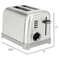 thumbnail image 7 of Cuisinart Toasters 2 Slice Metal Classic Toaster, New, CPT-160P1, 7 of 7