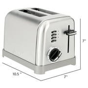 Cuisinart Toasters 2 Slice Metal Classic Toaster, New, CPT-160P1