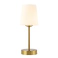 thumbnail image 5 of JONATHAN Y Carson 12.75" Modern Minimalist Iron Rechargeable Integrated Portable LED Table Lamp, Brass Gold/White, JYL7110C, 5 of 6