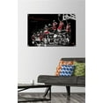 thumbnail image 2 of Michael Jordan - Fly Wall Poster with Pushpins, 22.375" x 34", 2 of 3