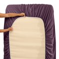 thumbnail image 2 of Bed Sheets Set  1800 Series Deep Pocket Soft Microfiber 4 Piece Queen Sheet Sets  Gray, 2 of 6