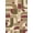 Brown, Pattern 15, variant on ODIKA 4'x6' Blue Deep Vintage Floral Elegance Washable Area Rug Intricate Botanical Pattern with Classic Charm for Home Office, Under Desk, Non-Slip Chair-Friendly, Flatwoven