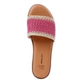 thumbnail image 2 of Time and Tru Women's Core Slide Sandal, 2 of 6