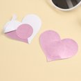 thumbnail image 4 of 12 pares de cubiertas para pezones desechables de satén con forma de corazón, pegatinas autoadhesivas para cubrir el pecho, pegatinas de pétalos para mujeres, 4 of 6