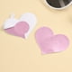 thumbnail image 4 of 12 pares de cubiertas para pezones desechables de satén con forma de corazón, pegatinas autoadhesivas para cubrir el pecho, pegatinas de pétalos para mujeres, 4 of 6