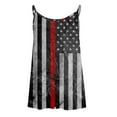 thumbnail image 4 of Edvintorg 4Th Of July Summer Tops for Women Fashion Women's Festival Outfit Round-Neck Sleeveless Vest Camisole Casual Tank Tops, 4 of 5