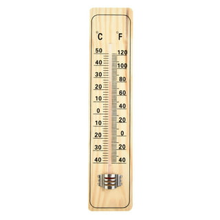 Style Wall Hung Hang Thermometer Outdoor Garden House Garage