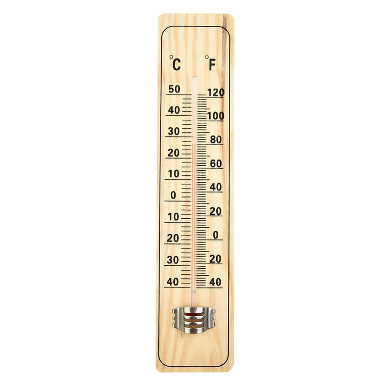 Fancy B12ph Wall Hang Thermometer Indoor Outdoor Garden House Garage Office Room Hung, Size: 22