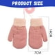 thumbnail image 2 of Mitones de invierno para bebés pequeños forrados con guantes de nieve de esquí impermeables y cálidos de lana para niños y niñas924, 2 of 5